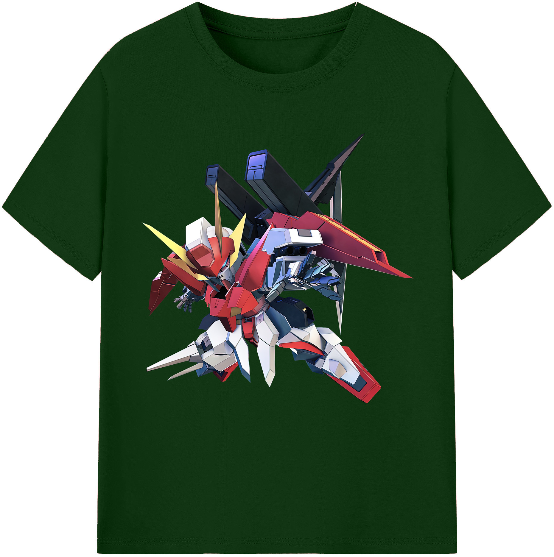 （画像用） 機動戦士ガンダム Mobile Suit Gundam 綿100％半袖Tシャツ（フロントプリント）